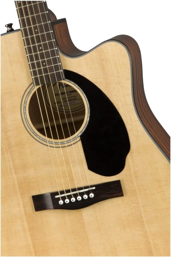 Fender Semi- Acoustic Guitar 60E | Natural Color - Image 2